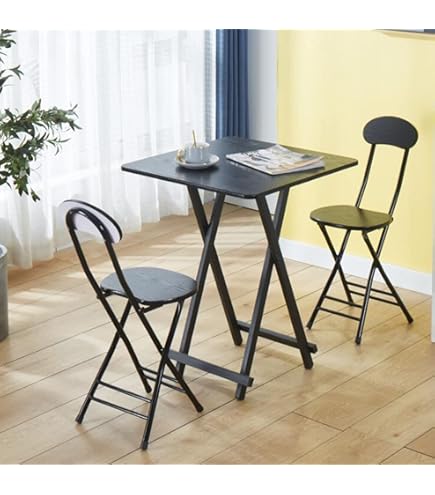 Amazon｜折りたたみテーブル&チェアセット 約70×70×74cm Probasto